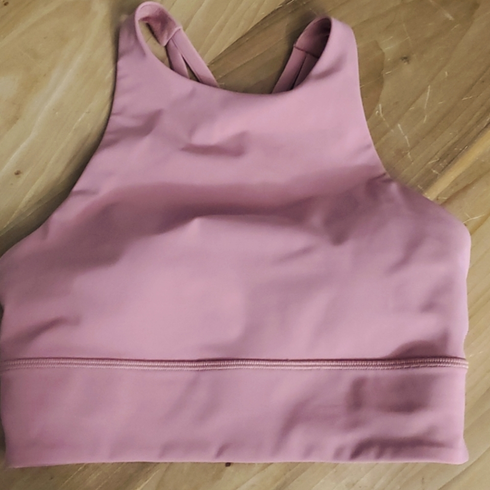 Lululemon Energy Bra high neck long line Tough